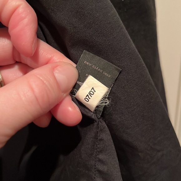 EXPRESS men’s classic black neutral wool blend full zip jacket/coat size Large - Picture 11 of 11